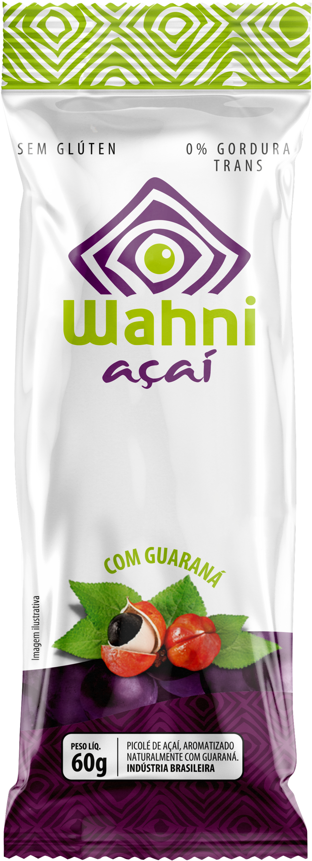Picolé Wahni Açaí Original